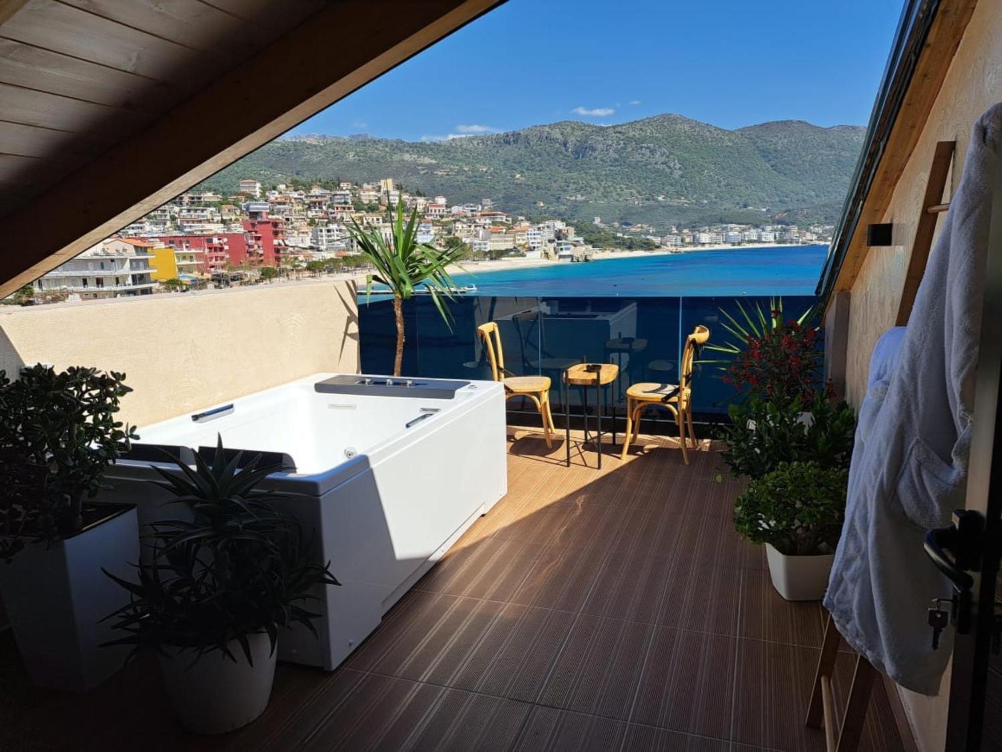 Rea Boutique Hotel Himare Exterior foto